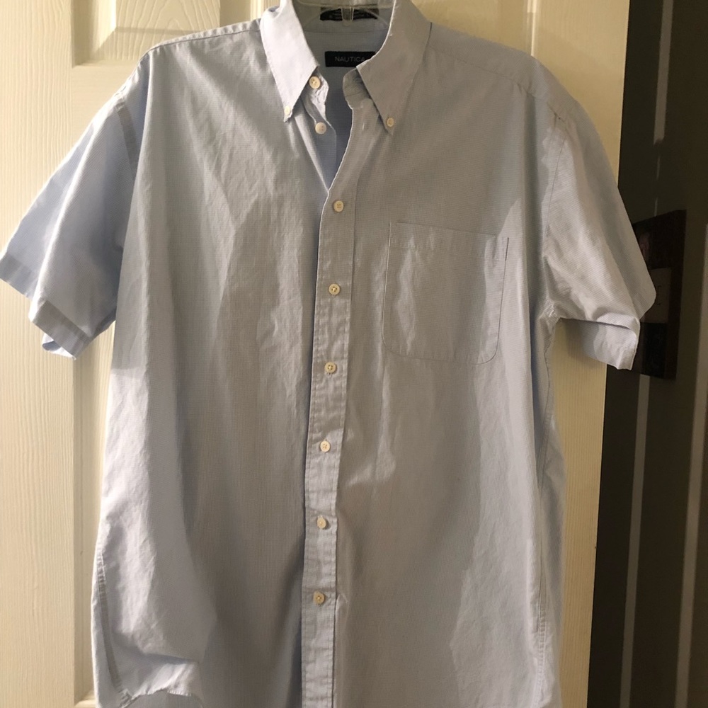 Nautica short sleeved button down